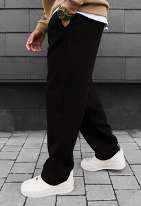 Фото - Зимние спортивные штаны Staff jot black fleece - Men box