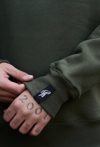 Фото - Світшот на зиму Staff khaki basic fleece - Men box