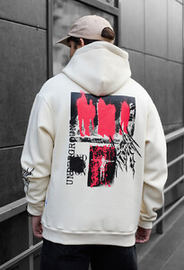 Фото - Зимове худі Staff underground oversize fleece - Men box