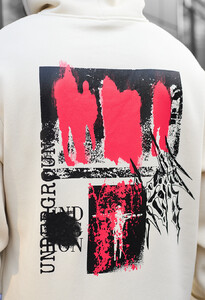 Фото - Зимове худі Staff underground oversize fleece - Men box