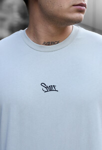 Фото - Футболка світло-сірого кольору Staff light gray logo - Men box