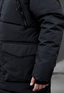Фото - Зимняя удлиненная парка Staff fox black - Men box