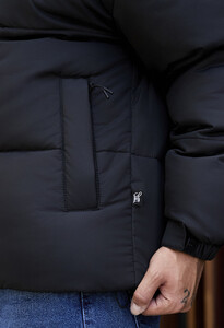 Фото - Зимняя оверсайз куртка Staff bix black oversize - Men box