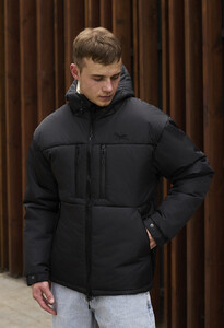 Фото - Универсальная куртка на зиму Staff br black logo - Men box