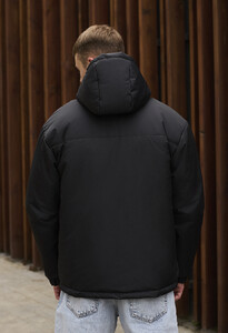 Фото - Универсальная куртка на зиму Staff br black logo - Men box