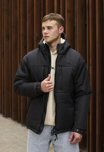 Фото - Универсальная куртка на зиму Staff br black logo - Men box
