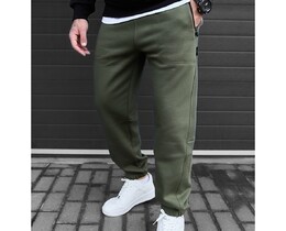 Фото - Утеплені спортивні штани Staff nib khaki fleece - Men box