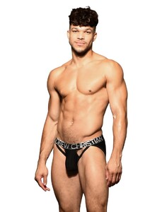 Фото - Чоловічі труси танга від Andrew Christian Midnight Mesh - Men box