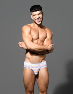 Фото - Полосатые брифы от Andrew Christian Baby Unicorn Stripe - Men box