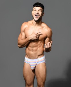 Фото - Полосатые брифы от Andrew Christian Baby Unicorn Stripe - Men box