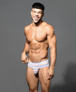 Фото - Полосатые брифы от Andrew Christian Baby Unicorn Stripe - Men box
