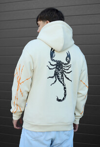 Фото - Тепле оверсайз худі Staff scorpion oversize fleece - Men box