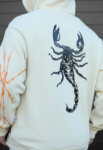 Фото - Тепле оверсайз худі Staff scorpion oversize fleece - Men box