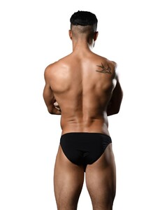 Фото - Мужские слипы Andrew Christian черного цвета Low Cut Ring - Men box