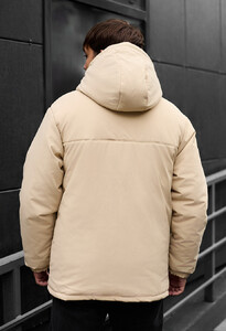 Фото - Чоловіча куртка у бежевому кольорі Staff pix beige - Men box