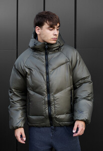 Фото - Куртка для хлопців у кольорі хакі Staff lyx khaki - Men box