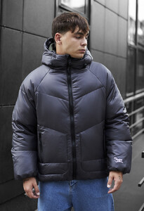 Фото - Тепла куртка для чоловіків Staff lyx dark gray - Men box