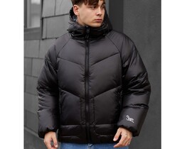 Фото - Зимняя молодежная куртка Staff lyx black - Men box