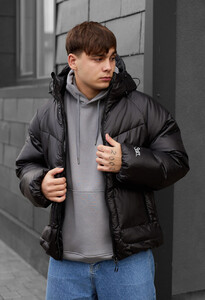 Фото - Зимова молодіжна куртка Staff lyx black - Men box
