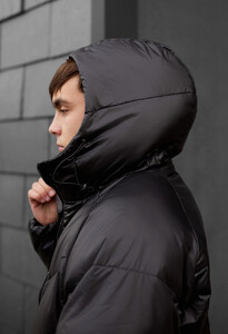 Фото - Зимова молодіжна куртка Staff lyx black - Men box