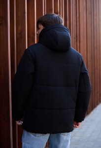 Фото - Універсальна куртка для чоловіків Staff nex black - Men box