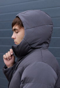 Фото - Молодежная куртка серого цвета Staff capo gray - Men box