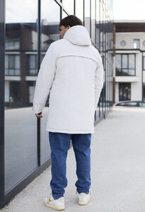 Фото - Парка в цвете белый меланж Staff st white melange - Men box