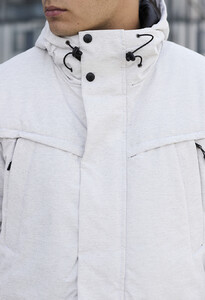 Фото - Парка в цвете белый меланж Staff st white melange - Men box
