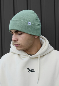 Фото - Унісекс шапка м'ятного кольору Staff mint basic - Men box