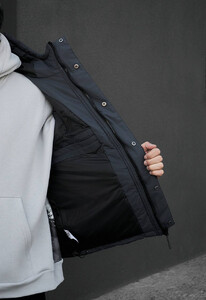 Фото - Утепленная куртка для мужчин Staff qux gray - Men box
