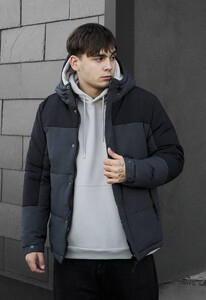 Фото - Утепленная куртка для мужчин Staff qux gray - Men box