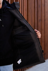 Фото - Двухцветная зимняя парка Staff to black & graphite - Men box