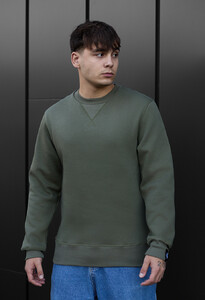 Фото - Базовый свитшот на флисе Staff khaki2 basic fleece - Men box