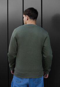 Фото - Базовый свитшот на флисе Staff khaki2 basic fleece - Men box