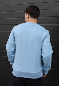 Фото - Теплый голубой свитшот Staff light blue basic fleece - Men box