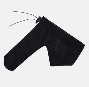 Фото - Мужской эротический чехол для гениталий черного цвета Ciokicx Black Temptation - Men box