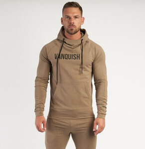 Фото - Базовый спортивный костюм от VQH бежевого цвета - Men box