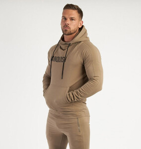 Фото - Базовый спортивный костюм от VQH бежевого цвета - Men box