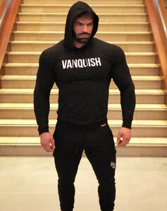 Фото - Чоловічий базовий костюм від бренду VQH чорного кольору - Men box