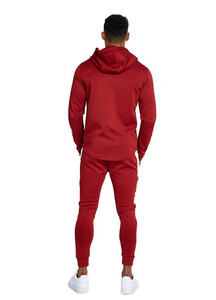 Фото - Мужской спортивный костюм от Alpha бордового цвета - Men box
