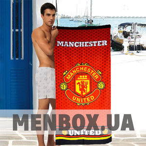 Фото - Мужское пляжное полотенце Manchester United - Men box