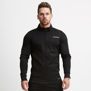 Фото - Черный спортивный костюм VQH с белыми лампасами - Men box