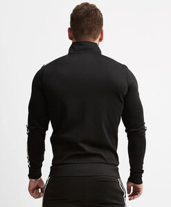 Фото - Черный спортивный костюм VQH с белыми лампасами - Men box