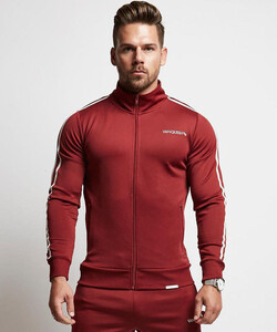 Фото - Універсальний спортивний костюм VQH червоного кольору - Men box