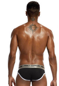 Фото - Бріфи чоловічі Pinky Senson. Колір чорний. Артикул: 04-0878 - Men box
