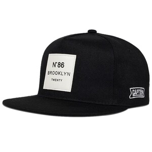 Фото - Всесезонна чорна бейсболка від бренду Narason Brooklyn - Men box