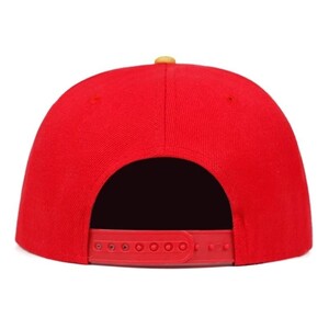 Фото - Красная бейсболка с прямым козырьком Narason Brooklyn - Men box