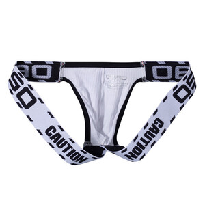 Фото - Эротические трусы джоки 0850 белого цвета - Men box