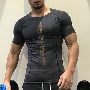 Фото - Спортивна чоловіча футболка FTX Sportwear чорного кольору - Men box