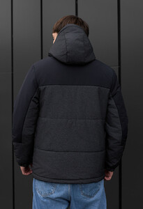Фото - Зимова куртка для хлопців Staff qux black & graphite - Men box